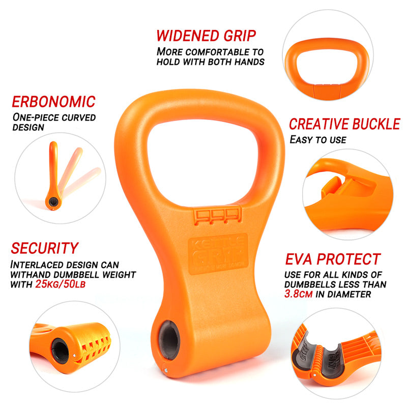 Kettle bell adjustable handle dumbbell pot handle clip power piece fitness accessories 