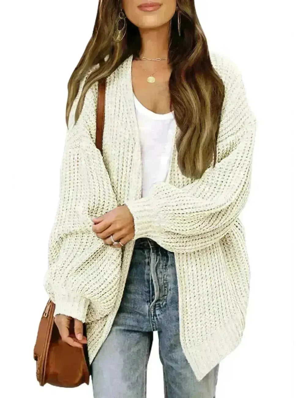 Fall fashioned jacket Knitted Cardigan sweater for women - EX-STOCK CANADA