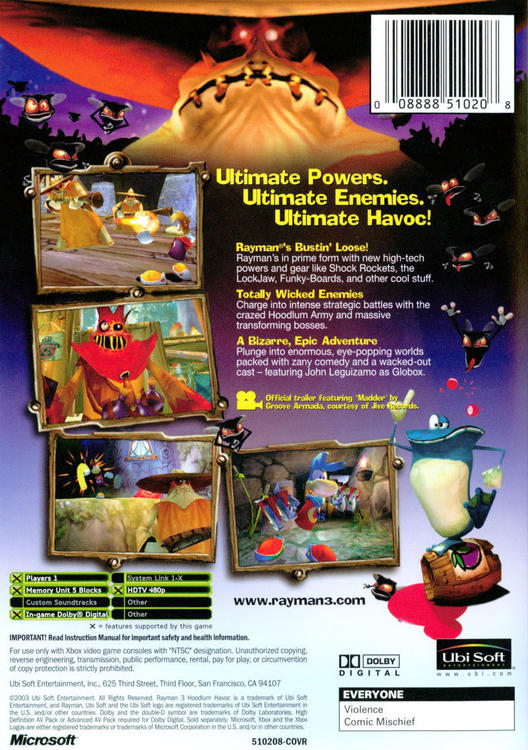 Rayman 3: Hoodlum Havoc 