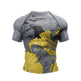 Men's 3D Digital Print Compression T-Shirt – Slim Fit Rash Guard | 14 Designs 