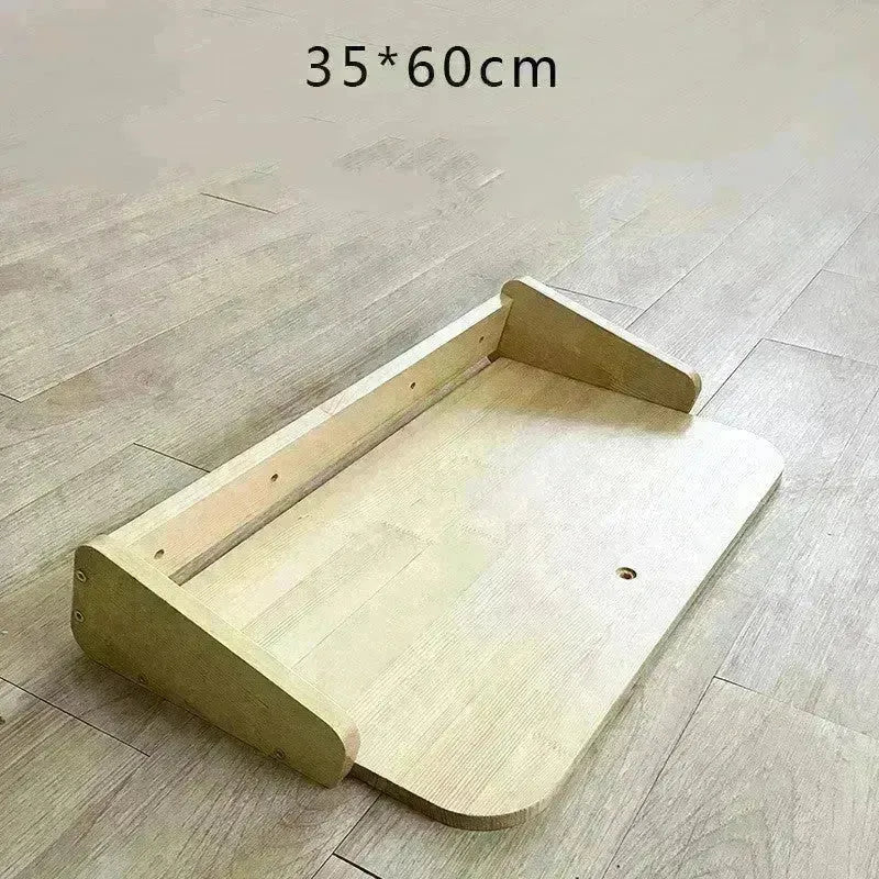 Solid Wood Large Cat Climbing Frame Cat Litter Cat Tree One Cat Shelf - EX-STOCK CANADA
