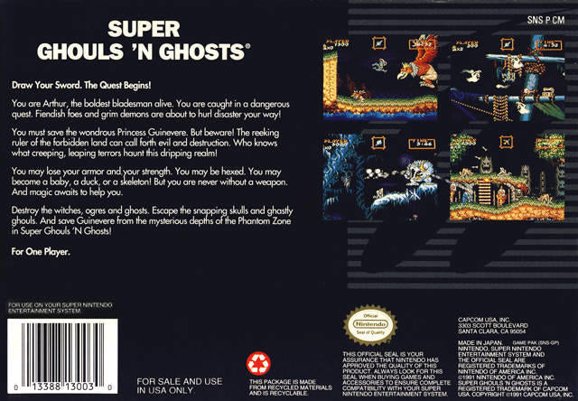 Súper Ghouls'n Ghosts 