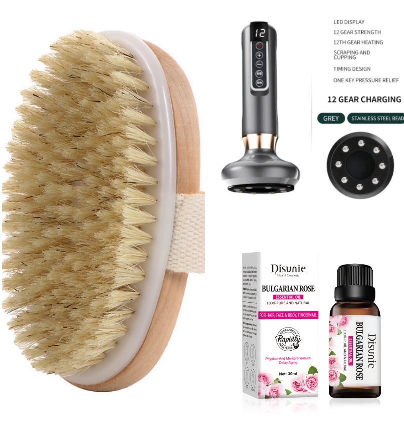 Electric Vacuum Cupping Massager For Body Anti-Cellulite Suction Cup Gua Sha Massage Body Cups Guasha Fat Burning Slimming Jars 