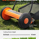 14' Manual Push Reel Lawn Mower 5-Blade Adjustable Height Grass Catcher 2 Wheels EX-STOCK Canada 