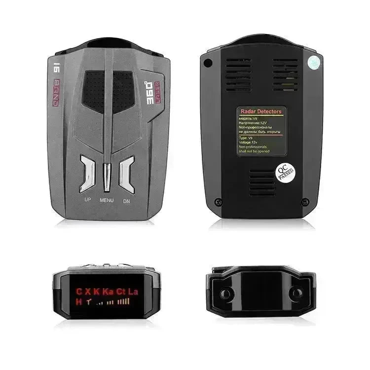 V9 Car Radar Speed Detector Laser 360° Voice Alert Mobile Speedometer EX-STOCK