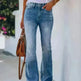 High-rise stretch bootcut jeans - EX-STOCK CANADA
