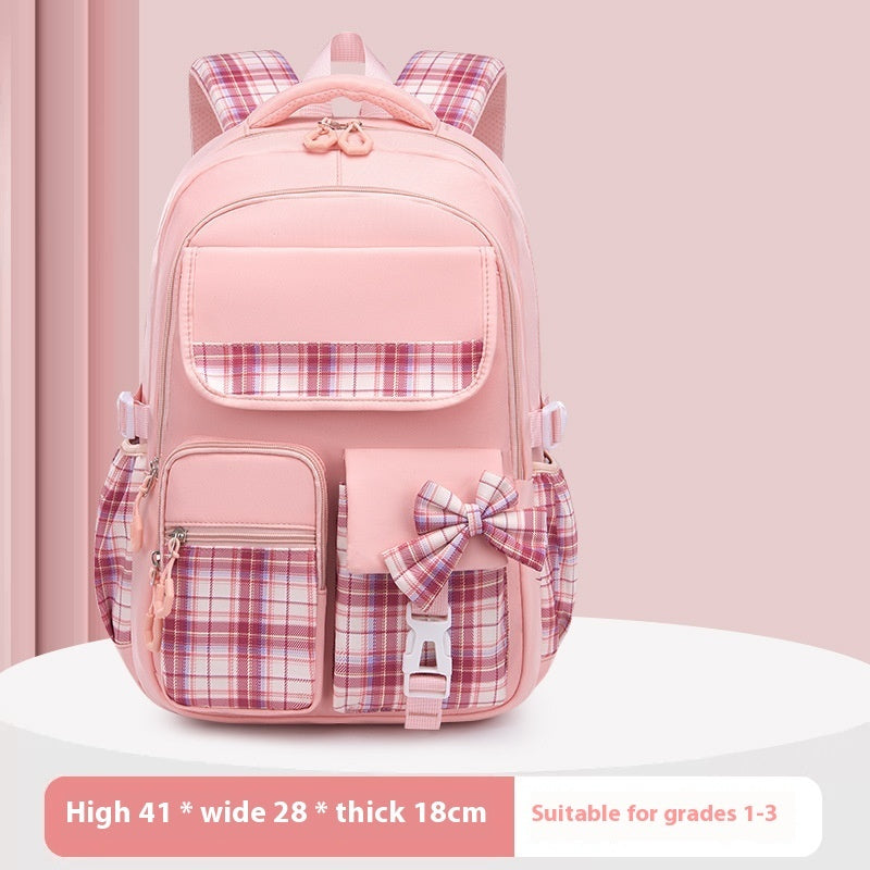 Children's Backpack Lightweight Spine-protective Burden Reduction Large Capacity EX-STOCK