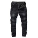 Men's denim jeans straight fitted pants - EX-STOCK CANADA