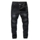 Men's denim jeans straight fitted pants - EX-STOCK CANADA