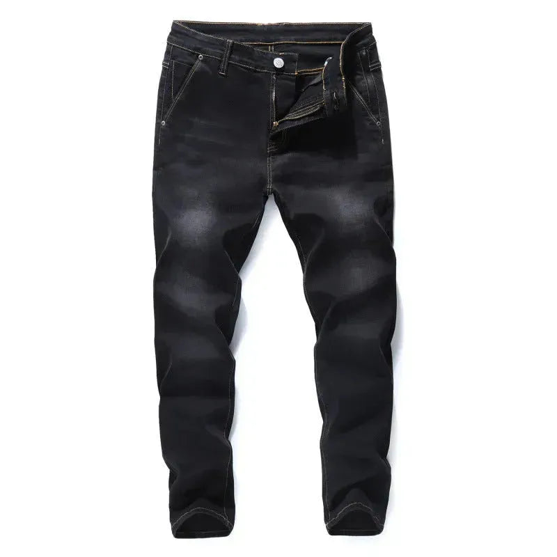 Men's denim jeans straight fitted pants - EX-STOCK CANADA