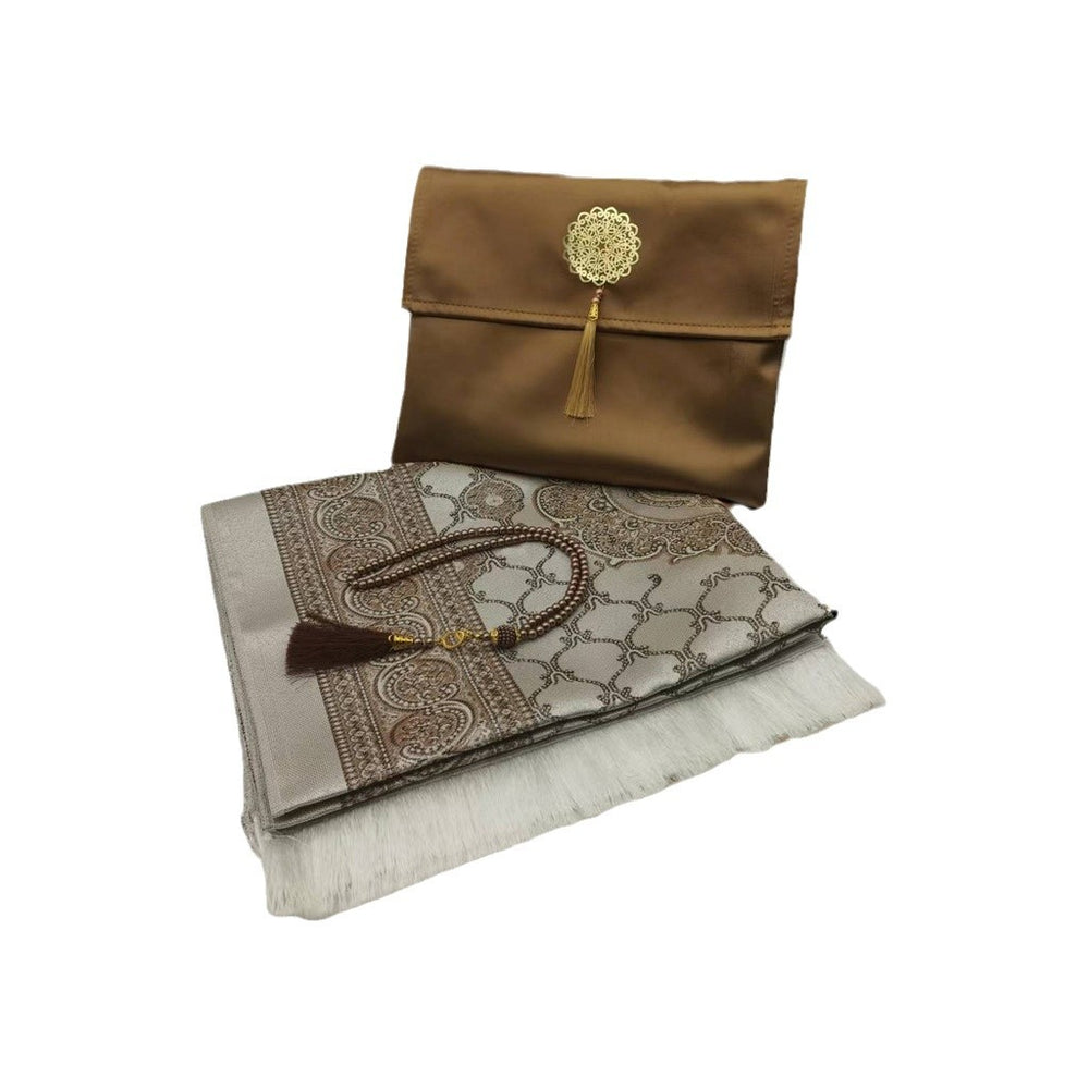 Tapis de prière Perles Ensemble Main Cadeau Sac de rangement Sac à main Cadeau Sac de voyage Tapis de prière musulman - EX-STOCK Canada