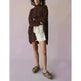 Stylish Cashmere Pullover Front Split Winter Tunic tops for Women - EX-STOCK CANADA