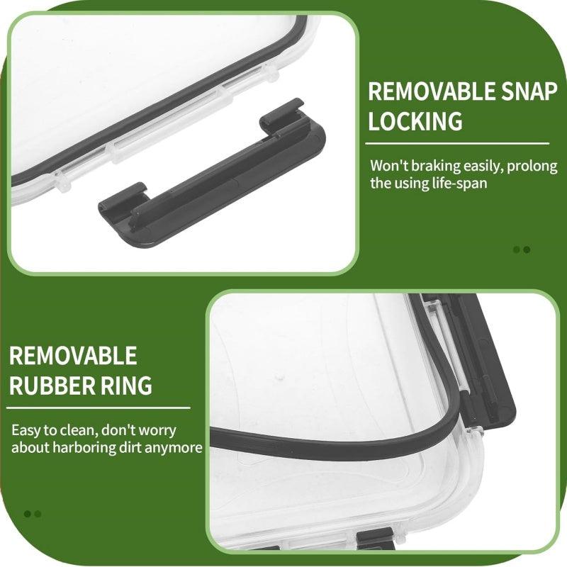Glass Food Storage Containers With Lids - 5 Airtight Food Storage Containers 