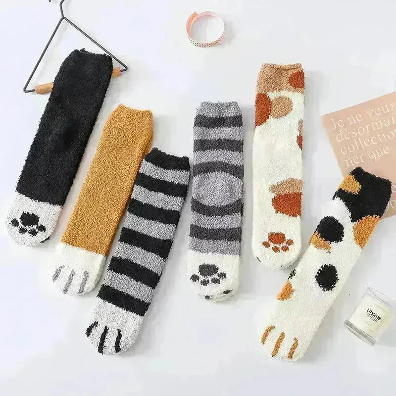 Winter House floor Fleece socks - EX-STOCK CANADA