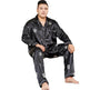 Cut Flower Fat Men's Pajamas Extra Ice Silk EX-STOCK