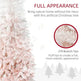 5ft Pencil Artificial Christmas Tree With Pine Realistic Branches, Auto Open,  And White EX-STOCK Canada 