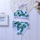 Traje de baño dividido de 2 piezas para niñas pequeñas
