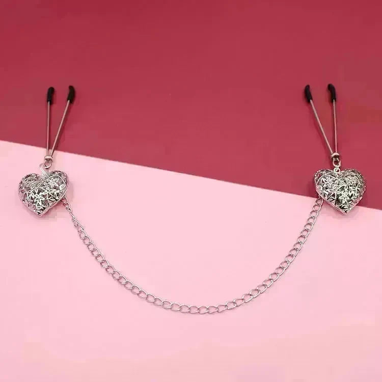 Love Chain Sex Toys Bell For Women Nipple Clamp Anal Plug - EX-STOCK CANADA