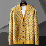 Slim fit  High-end Knitted Cardigan Sweater For Men - EX-STOCK CANADA