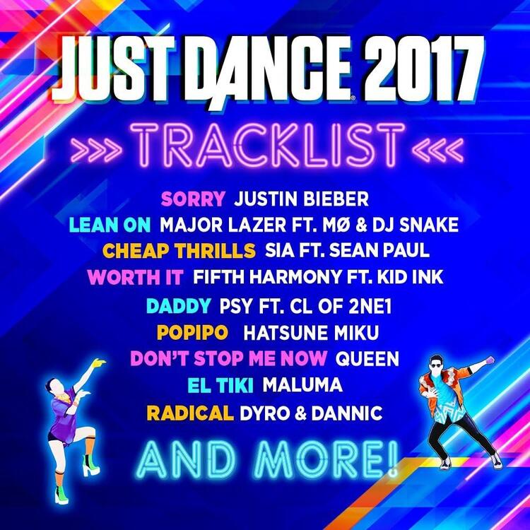 Just Dance 2017 