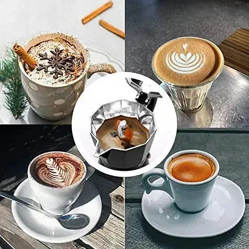 4 in 1 Italian Stovetop Espresso Coffer Maker set - EX-STOCK Canada