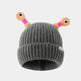 New Cute Luminous Fall Winter Warm Ear Protection Wool Cartoon All-matching Knitted Beanie Hat - EX-STOCK CANADA