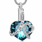 Crystal Heart Pendant - EX-STOCK CANADA