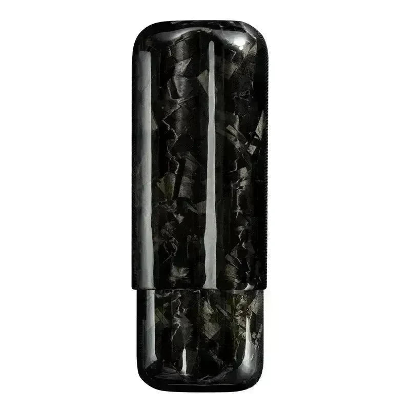 Portable Carbon fibre Travel Cigar case. - EX-STOCK CANADA