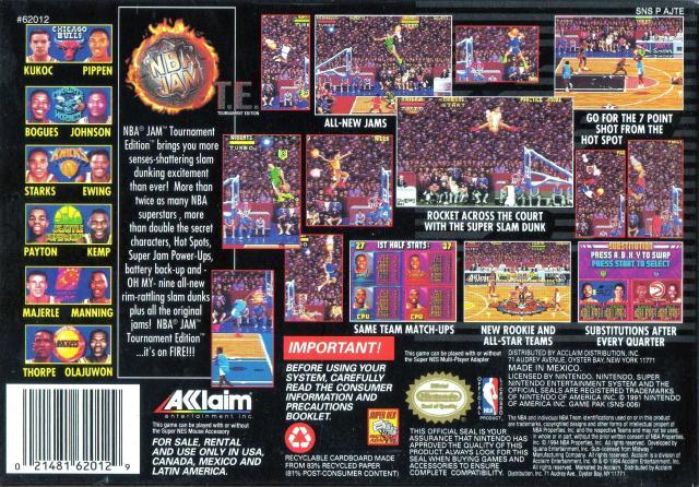 NBA Jam - Tournament Edition 