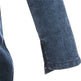 Sleeveless Denim Dress Women's Vintage Cut Neck Wrap Jeans EX-STOCK Canada 