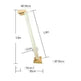 Solid Wood Large Cat Climbing Frame Cat Litter Cat Tree One Cat Shelf - EX-STOCK CANADA