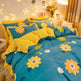 Cotton Floral Duvet Cover Bed Sheet Bed Skirt Three Or Four Piece Suit EX-STOCK Canada 