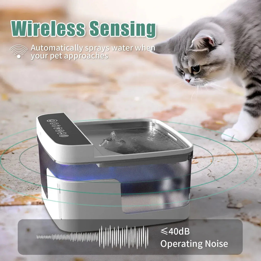 Distributeur d'eau pour chats pour animaux de compagnie