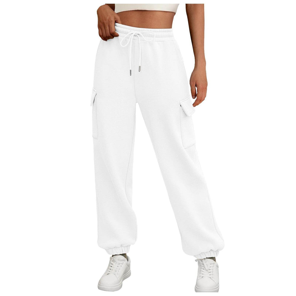 Women's Sweatpants Fleece Lined Baggy Athletic Jogger Trousers With Pockets Fall Casual Trendy Cargo Pants Fall Outfits EX-STOCK Canada 