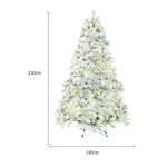 Más descuento de navidad árbol de Navidad PVC Nieves artificiales Tree de Navidad Mall Decoración de la ventana del centro del centro del centro del centro