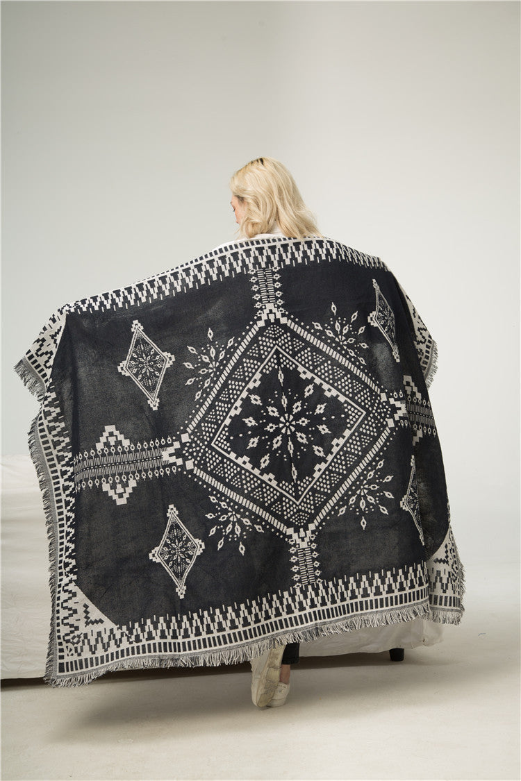 Ethnic style blanket sofa blanket EX-STOCK Canada 