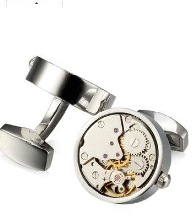Men's Copper Movement Cufflinks – Turning French Shirt