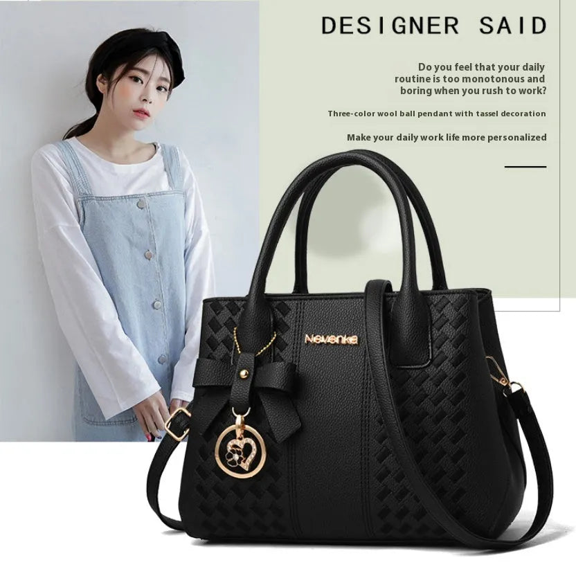 Affordable Luxury formal Handbag PU Leather Made. - EX-STOCK CANADA