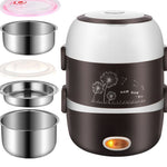 Multi-function electric cooking lunch box EX-STOCK