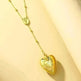 18k Gold Detachable Love Necklace With Snake Carving Fashion Personality Clavicle Chain Necklace For Valentine's Day Loved Memorial Jewelry - EX-STOCK CANADA