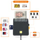 Smart All-in-One IC Card Tax Filing Reader – Black