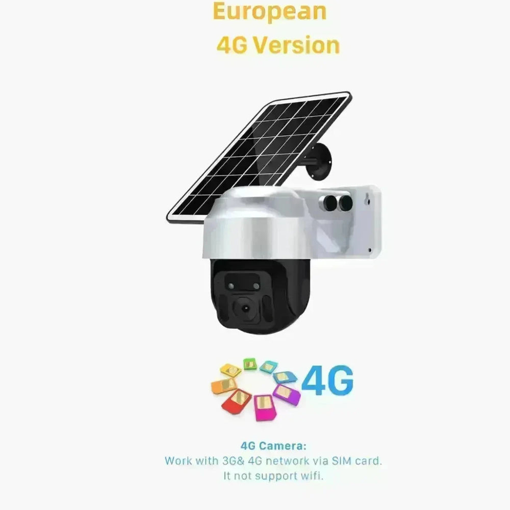 Solar Powered Wireless WiFi Surveillance Camera EX-STOCK