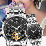 Couple's Automatic Pair Of Mechanical Watches
