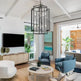 8 Lantern Tiered Chandeliers, Industrial Farmhouse Chandeliers - EX-STOCK CANADA
