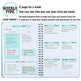 Non Dated Daily Weekly Monthly Planner Agenda Notebook Diary - EX-STOCK CANADA