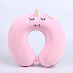 U-shaped Pillow Slow Rebound Memory Foam Neck Pillow Car Travel Afternoon Nap Pillow 