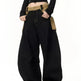 Retro Minority Design Inside-out Wear Stitching Baggy Jeans Pant For Women - EX-STOCK CANADA