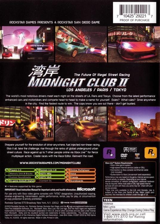 Midnight Club II 