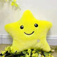 Unique Luminous Pillow Vivid Star Design LED Light Colorful Cushion Stars Plush Pillow Toys Gift For Kids Children Girl - EX-STOCK CANADA