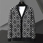 Slim fit  High-end Knitted Cardigan Sweater For Men - EX-STOCK CANADA